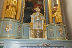 2013-12-11 - Odnowienie figur św. apostołów Piotra i Pawła